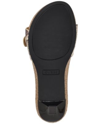 Women's Dexta Ornamented Slip-On Kitten Heel Sandals