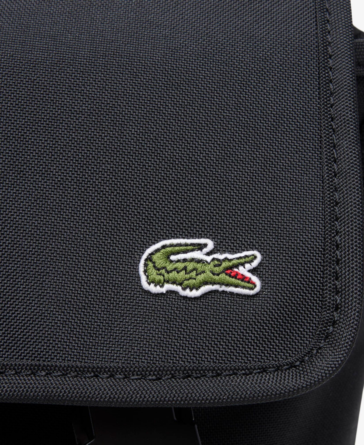 Lacoste Unisex Logo Detail Messenger Bag