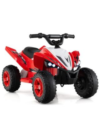 12V Kids Ride On ATV 4-Wheeler Quad with LED Lights & 7 MPH