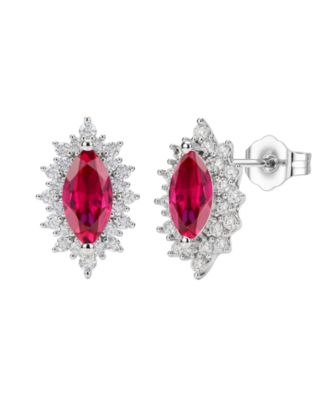 3-Pc. Amethyst (3 ct. t.w.) & Lab Grown White Sapphire (1-7/8 ct. t.w.) Ring, Earring & Necklace in Sterling Silver (also in Other Gemstones)