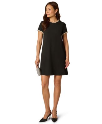 Women's Crew Neck Mini Dress