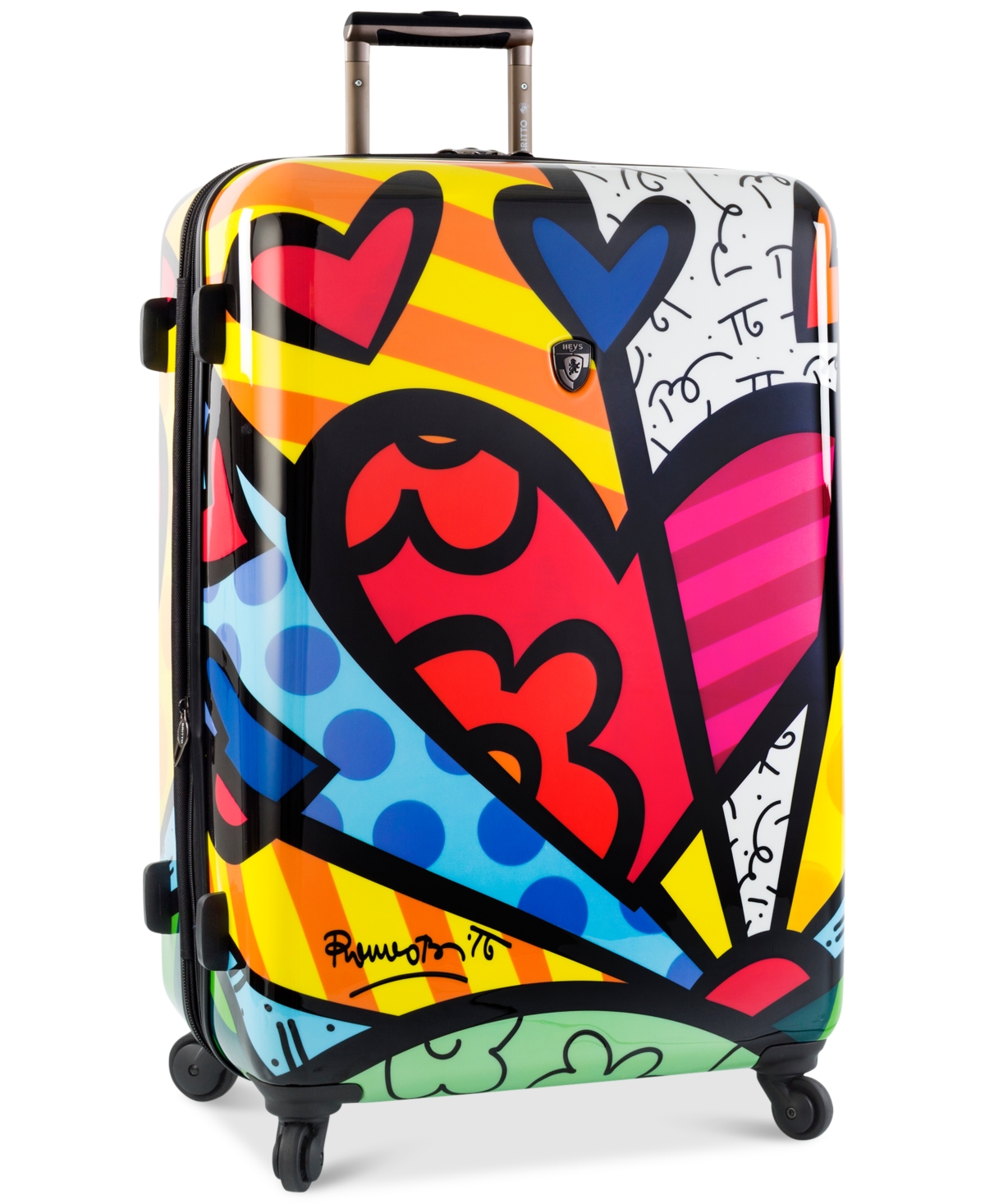 Heys Britto A New Day Printed Hard-side Spinner Suitcase In Pattern Multi