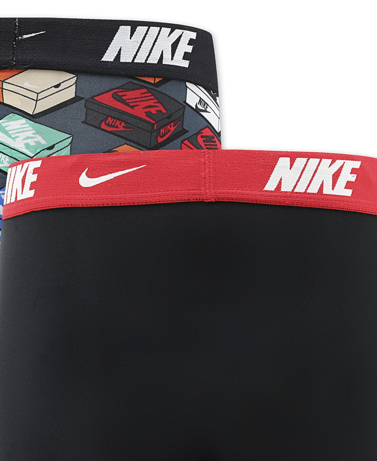 Nike Boys' 8-20 Printed Boxer Briefs, 2-Pack