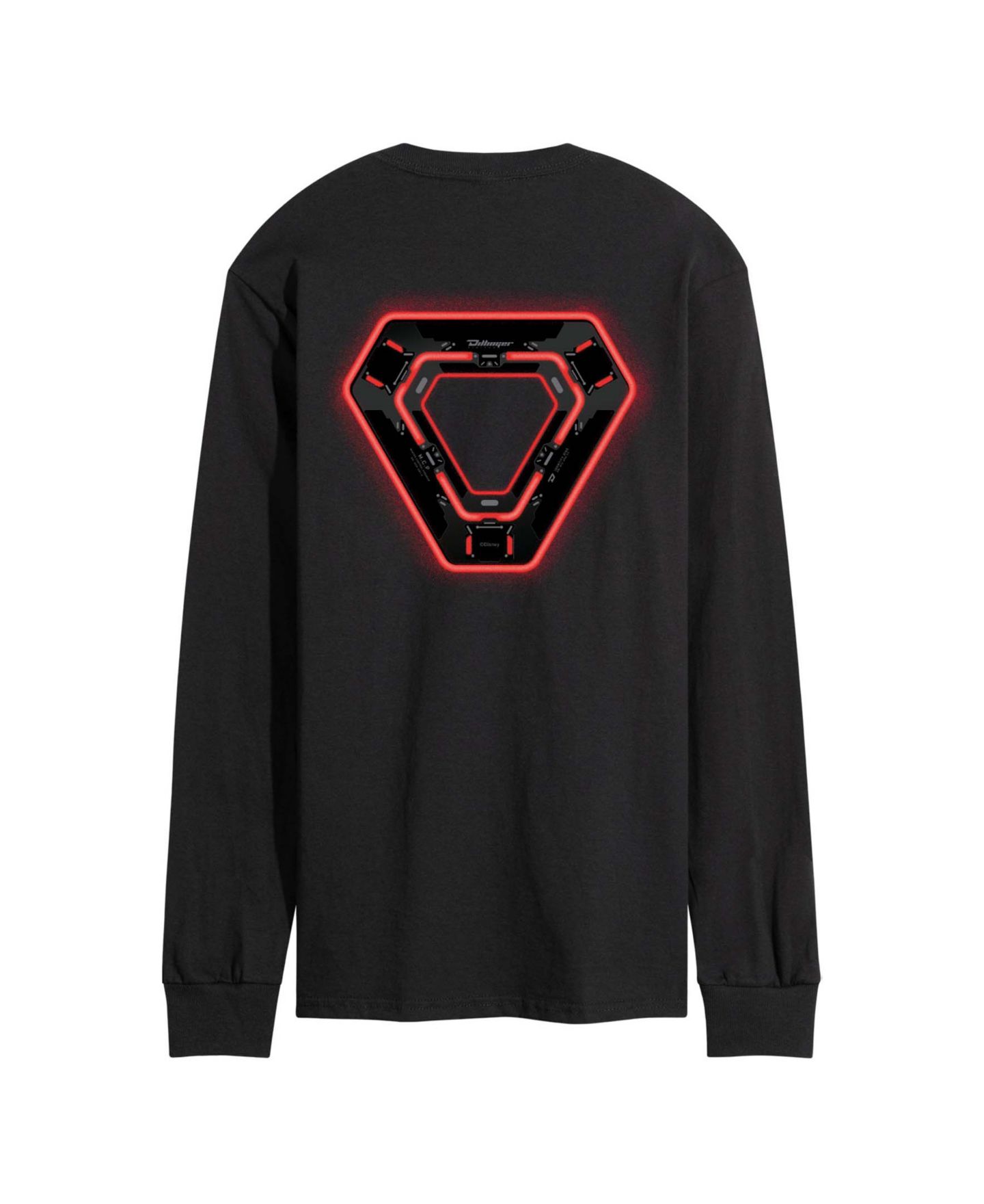 Мужская футболка AIRWAVES Long-Sleeve Graphic, цвет: Чёрный — фото 1