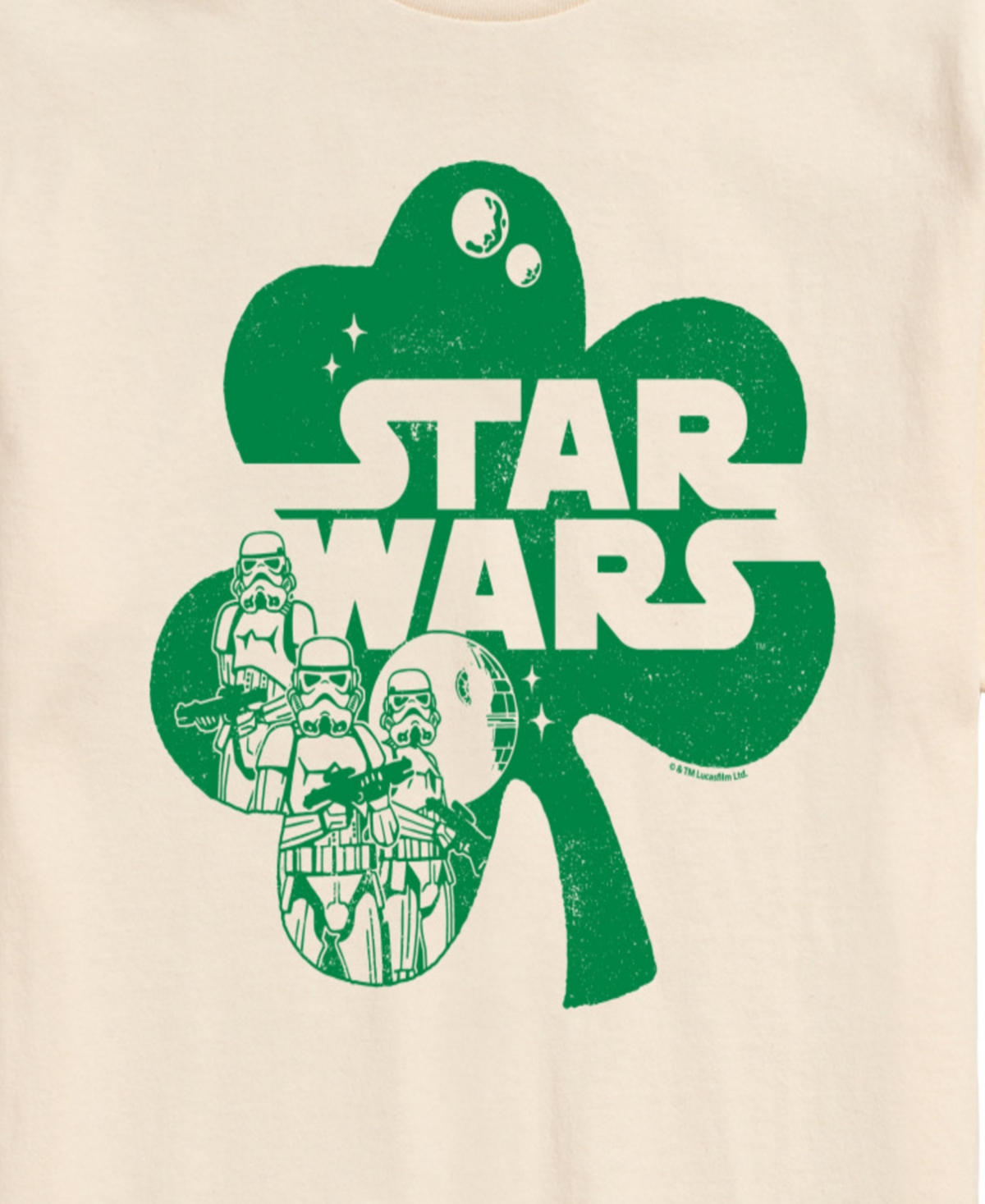 Airwaves Men's Star Wars St Patricks Day Short Sleeve T-Shirt