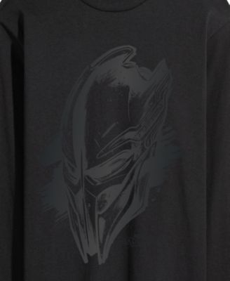Men's Predator: Badlands Monochrome Mask Long-Sleeve Graphic T-Shirt