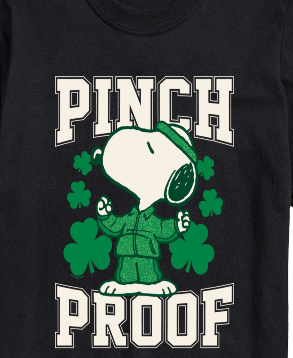 Airwaves Men's Peanuts Pinch Proof Snoopy Short-Sleeve Graphic T-Shirt