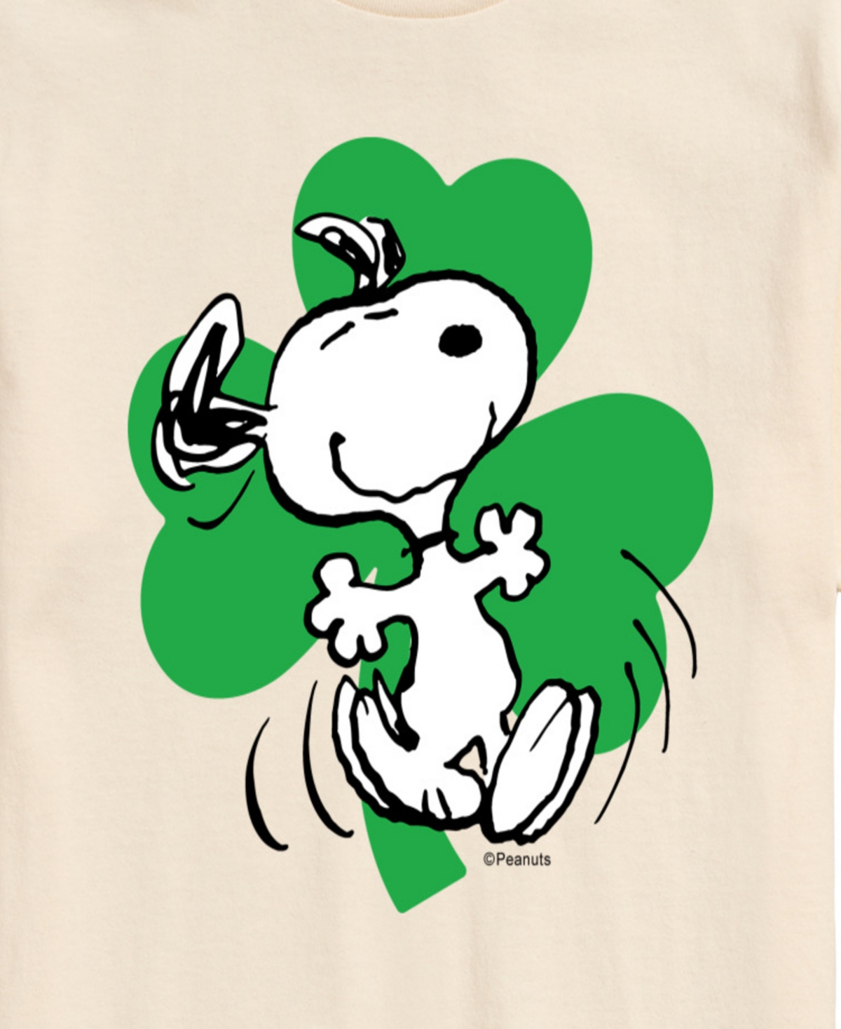 Men's Peanuts Snoopy Clover T-Shirt