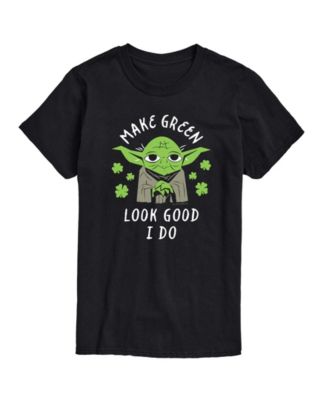 Men's Star Wars Make Green Look Good Yoda Short-Sleeve Graphic T-Shirt