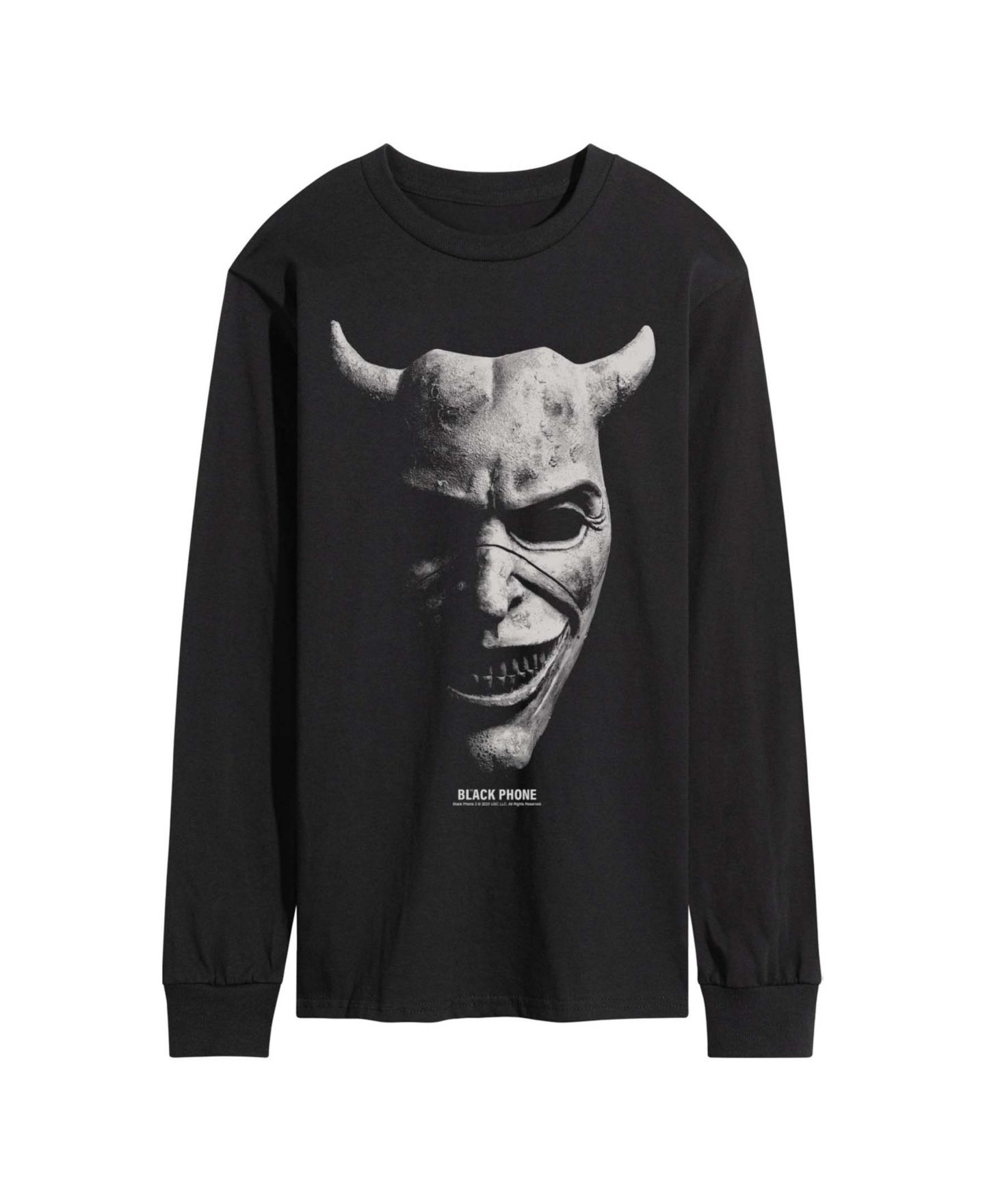 Мужская футболка AIRWAVES Long-Sleeve Graphic, цвет: Чёрный — фото 1