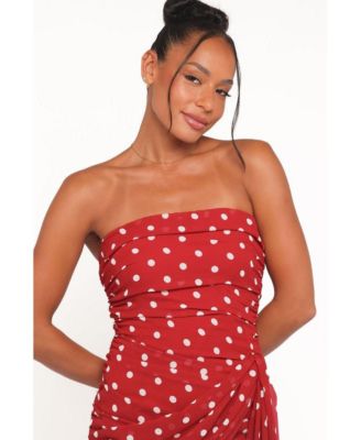 Women's Strapless Mini Dress