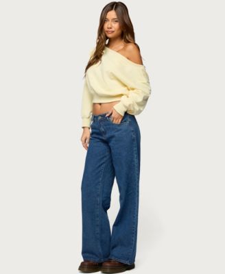 Women's Christy Off Shoulder Sweatshirt