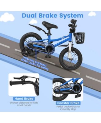 Kids Bike Children Bicycle with Training Wheels for 3-4 Years