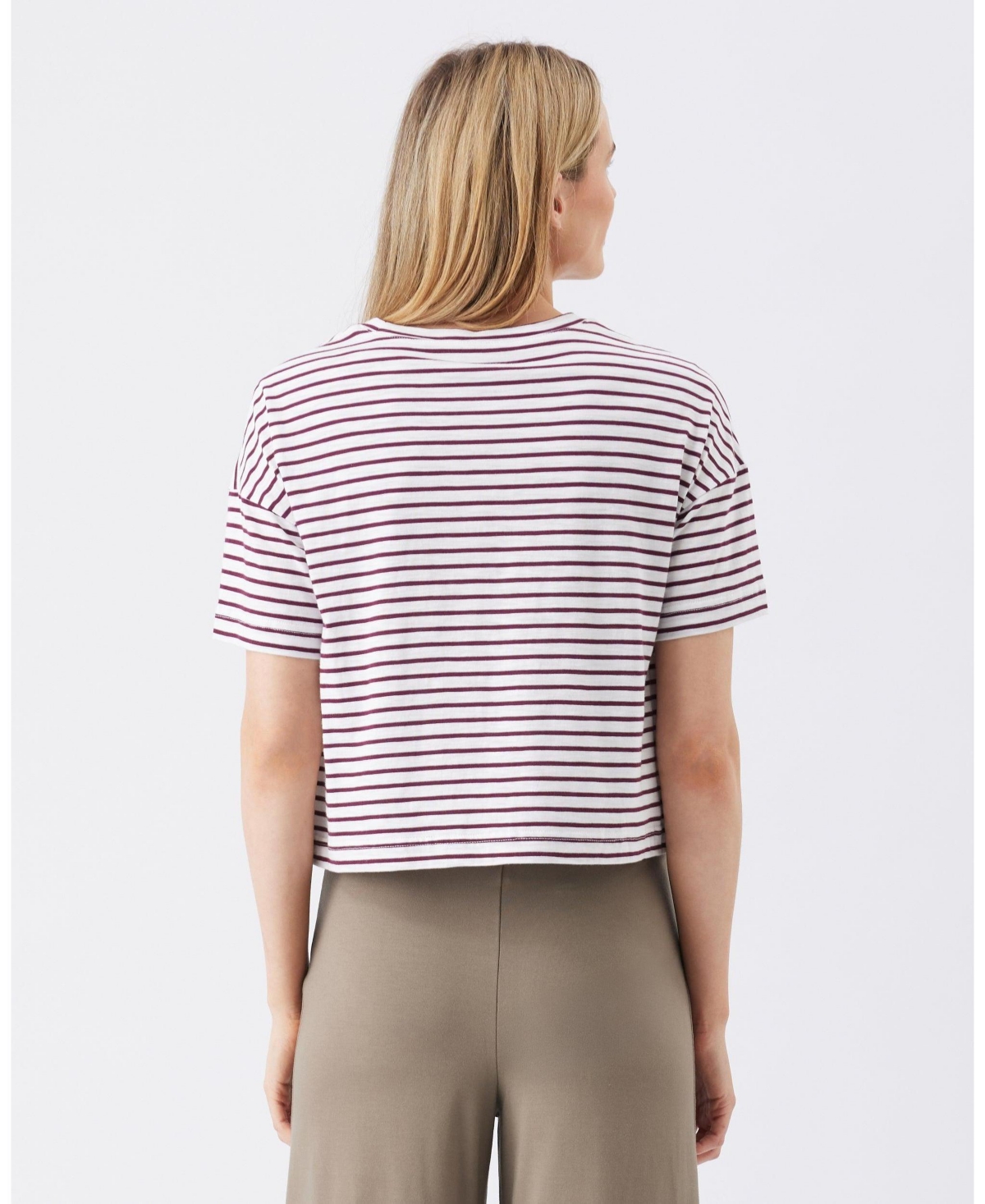 Ripe Maternity Claudette Nursing Tee / Maroon