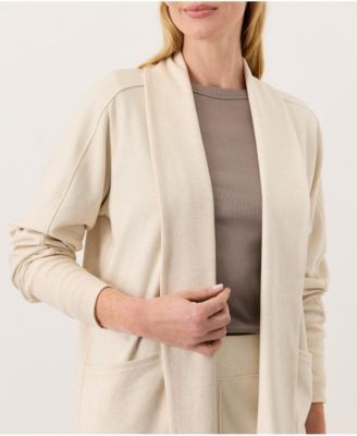 Women's Organic Cotton Airplane Wrap Cardigan