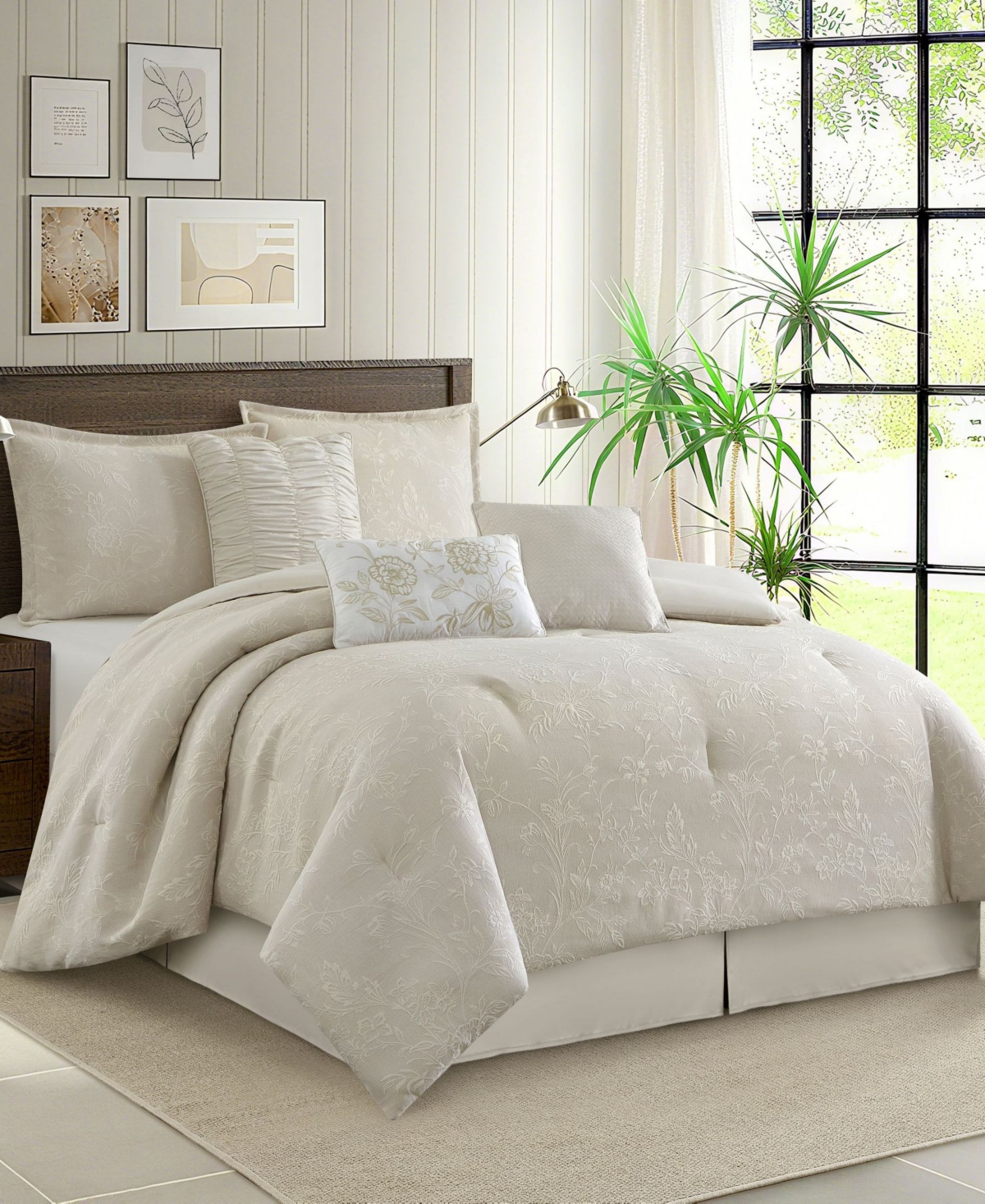 Stratford Park Beilee Patchwork 7-Pc. Comforter Set