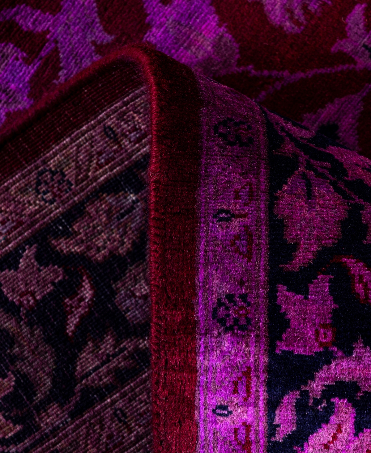 Adorn Hand Woven Rugs Fine Vibrance M1549 2' 7" x 12' 1" Runner Area Rug