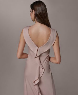 Women's Boat Neck Ball Gown