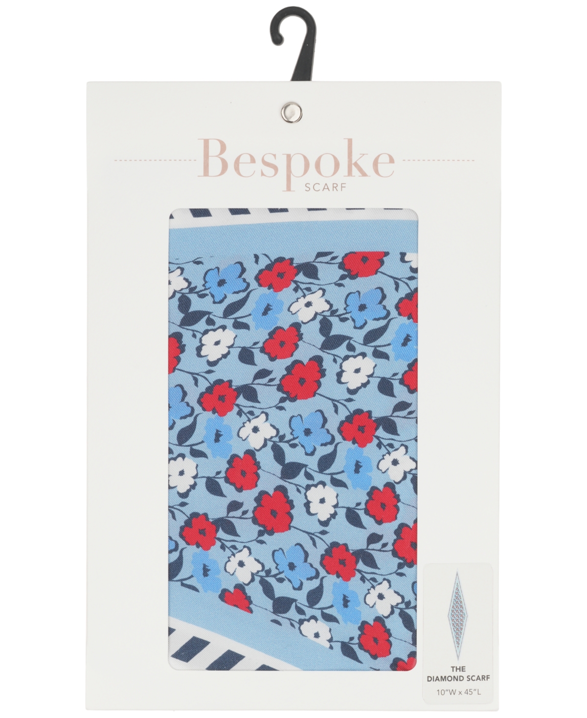 Bespoke Fashion Women's Maritime Floral Diamond Scarf