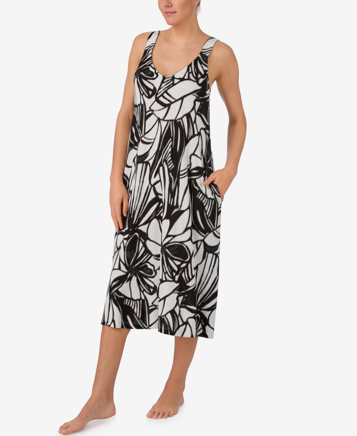 Dkny Women's Sleeveless Short Chemise Night Dress