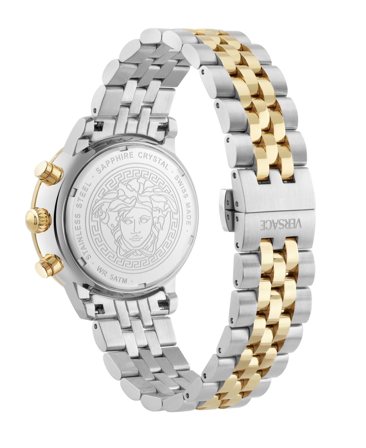 Versace Women's Classic Two-Tone Stainless Steel Bracelet Watch, 38mm