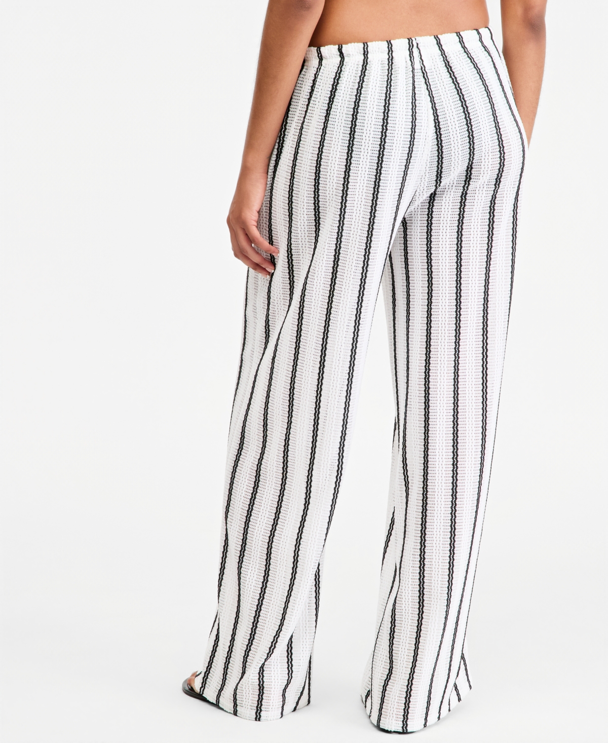 Dotti Women's Striped Swim Cover-Up Pants