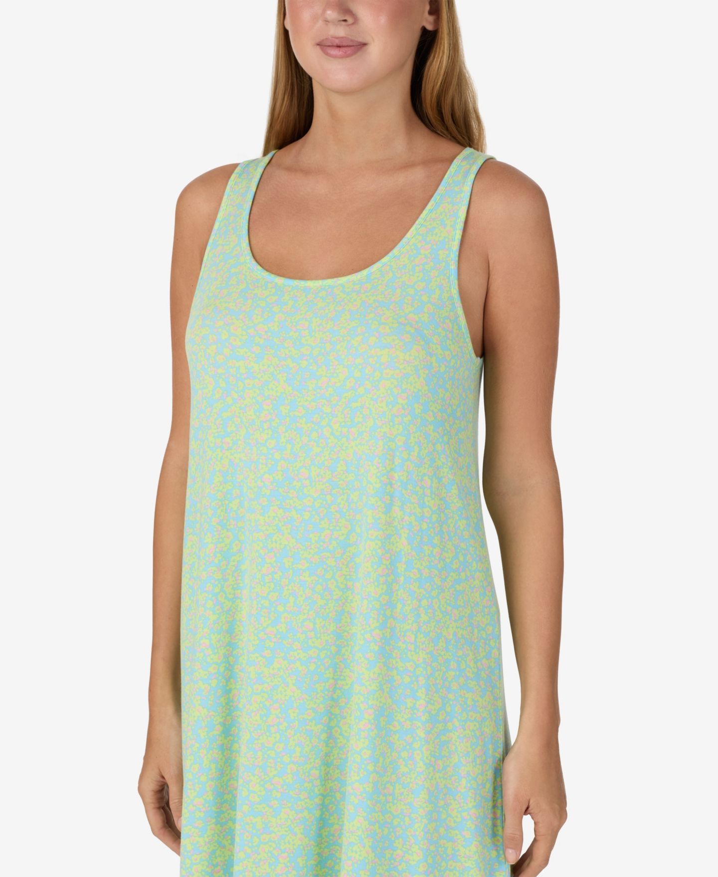 Женское платье Sanctuary Sleeveless Short Tank Sleep Dress, цвет: Electric Ditsy — фото 3