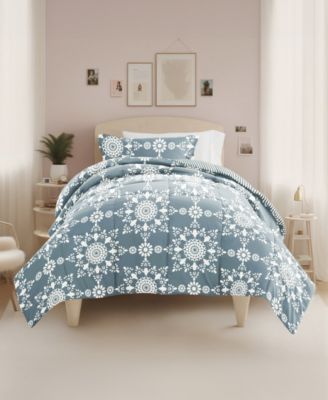Patterned Dorm 8-Piece Comforter Set, Twin XL