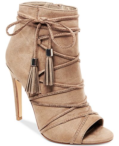 korset booties tassle madden tie
