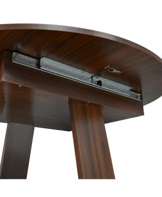 Streamdale Extendable Walnut Dining Table for 4-8