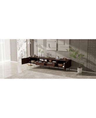Streamdale  Modern TV Stand for TVs with Storage & Cable Management