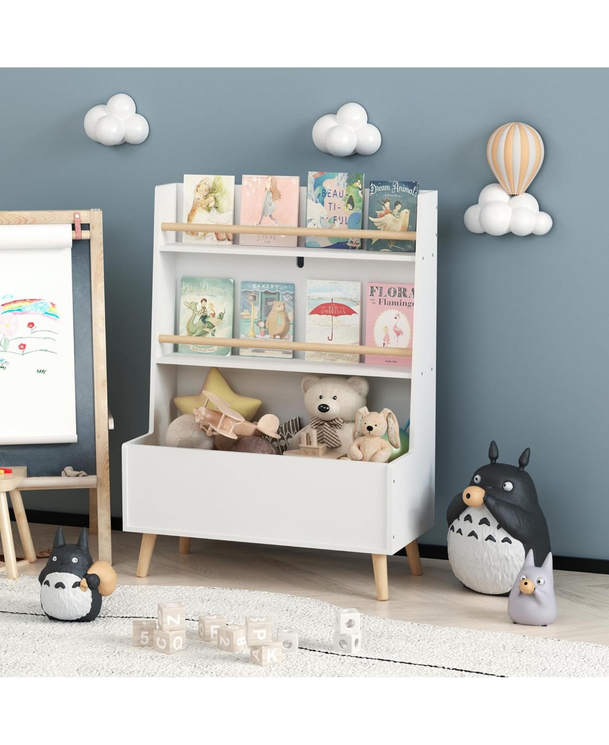 Rainsken Kids Bookshelf