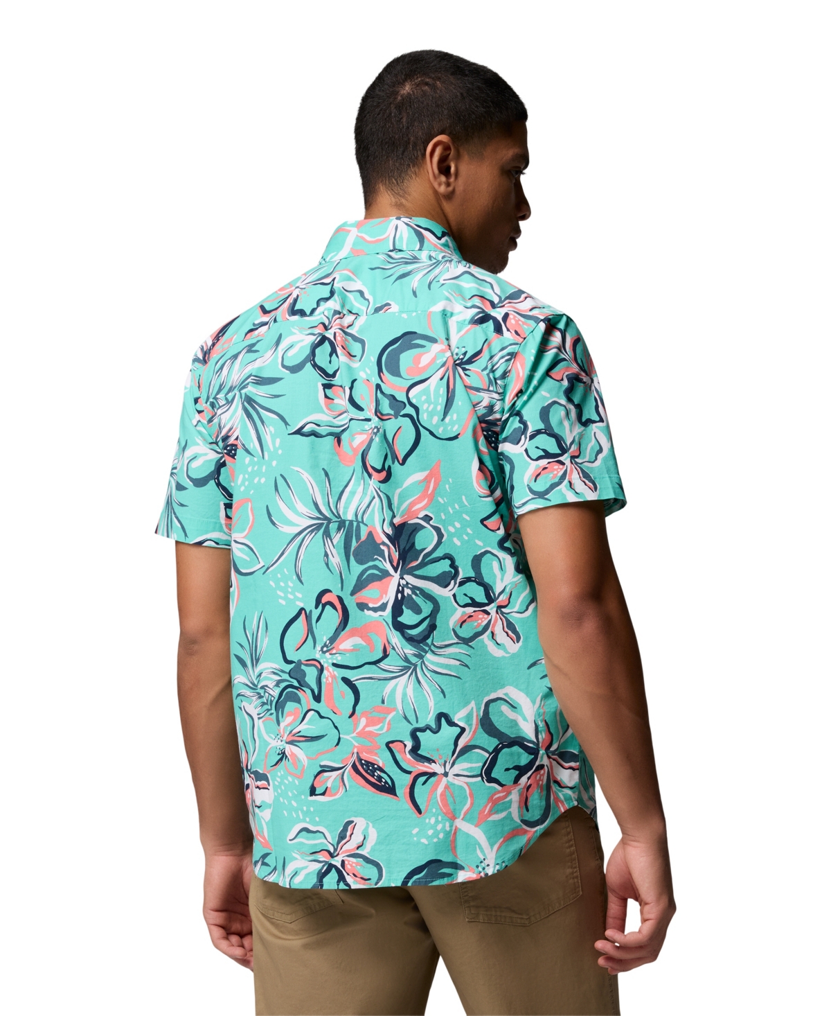 Columbia Men's Rapid Rivers Printed Short Sleeve Shirt