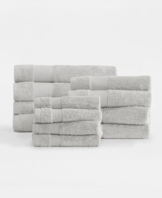 12-Piece Cotton Bath Towel Set