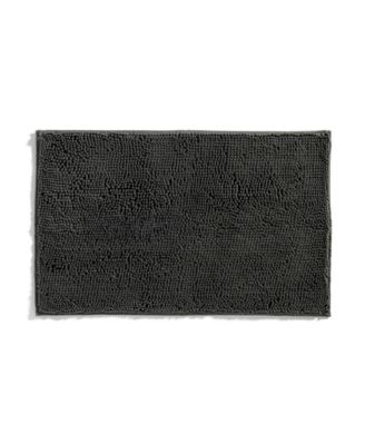 Soft Absorbent Chenille Bath Mat, 34" x 21"