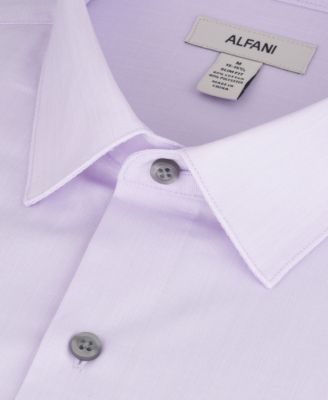 Men's Slim-Fit Solid Dress Shirt