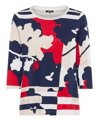 Women's Abstract Camo T-Shirt