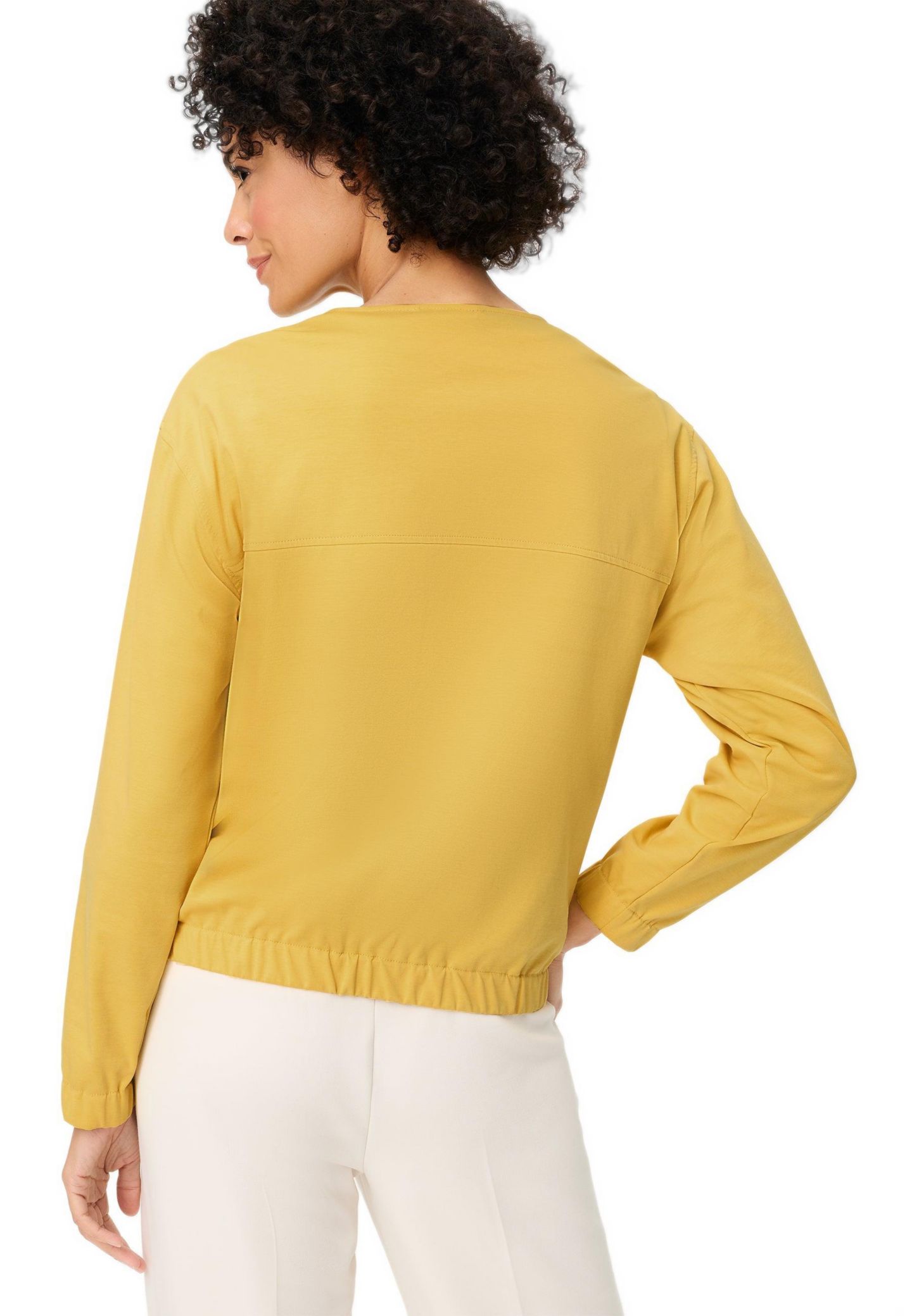 Женская куртка Olsen Collarless Zip — фото 2