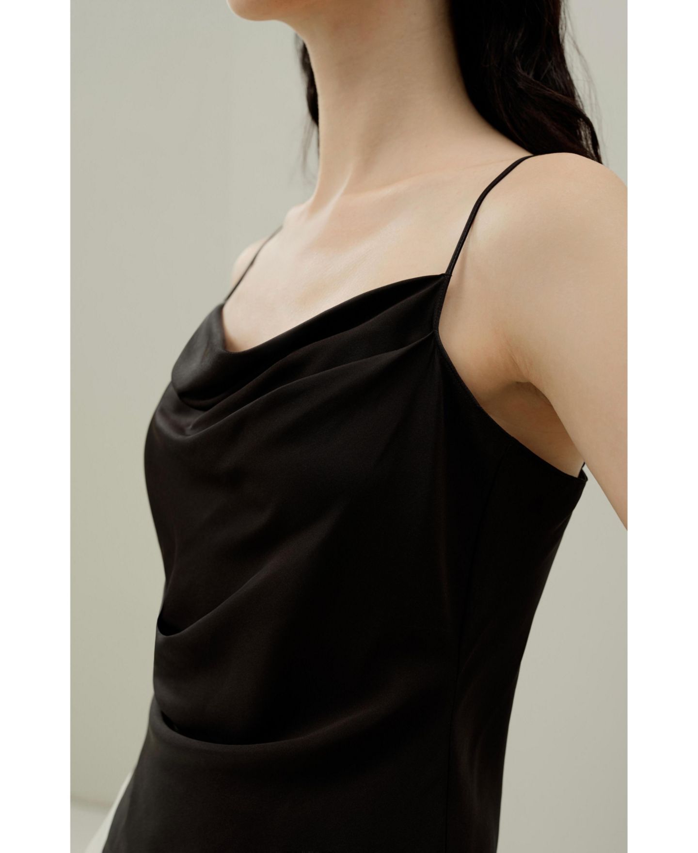 Женский топ LILYSILK Astra Stretchy Camisole, цвет: Чёрный — фото 5