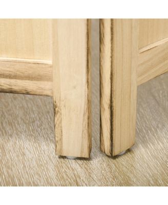 4 Panel Room Divider, Folding Privacy Screens