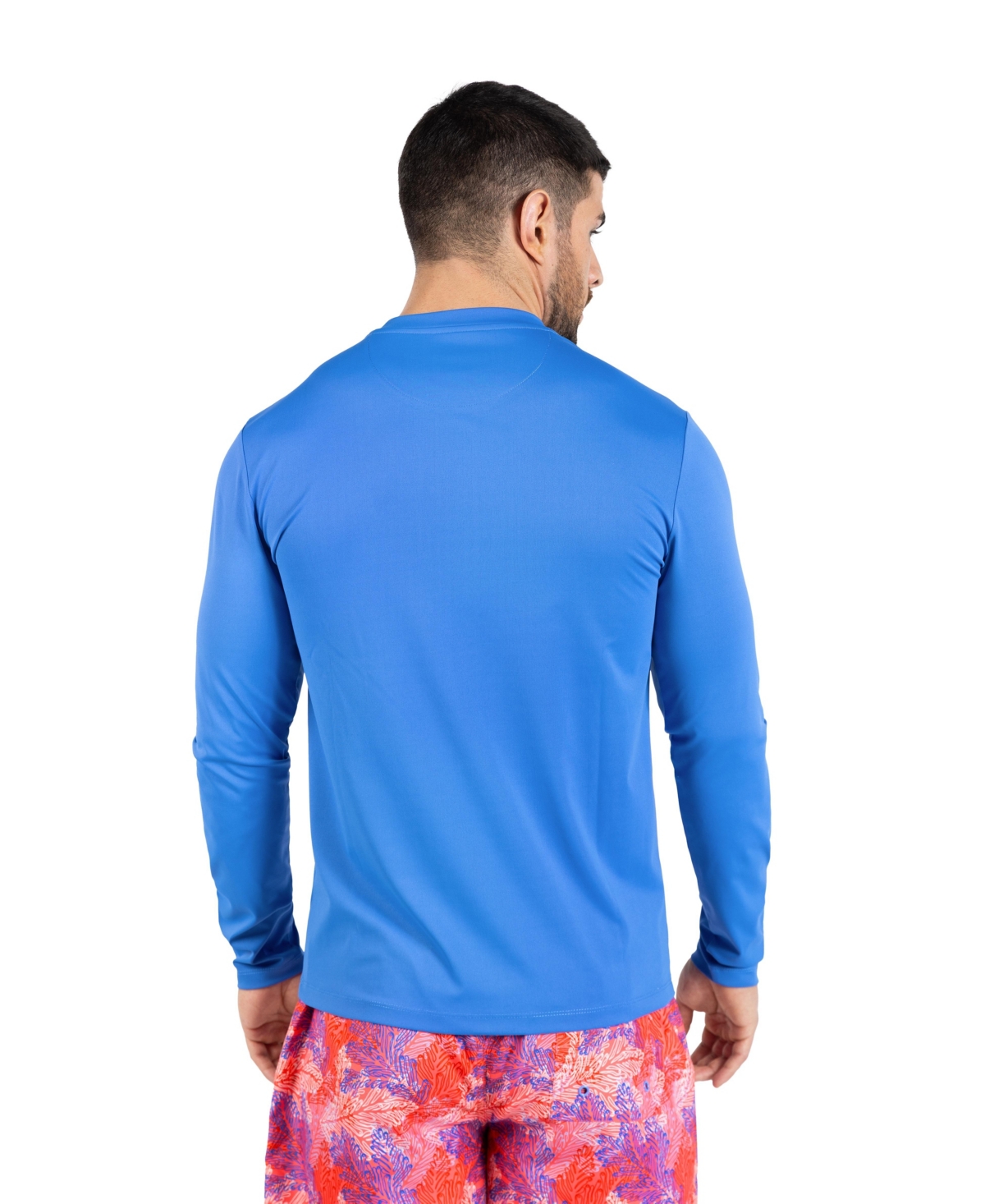 TailorByrd Men's Solid Long Sleeve Rashguard