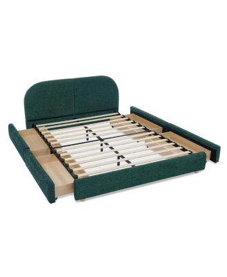 Queen Size Upholstered Bed Frame