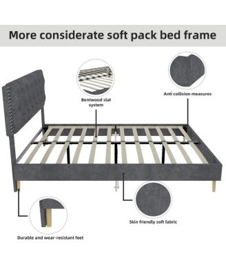  Suede Soft Package Bed