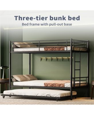 bunk bed with trundle