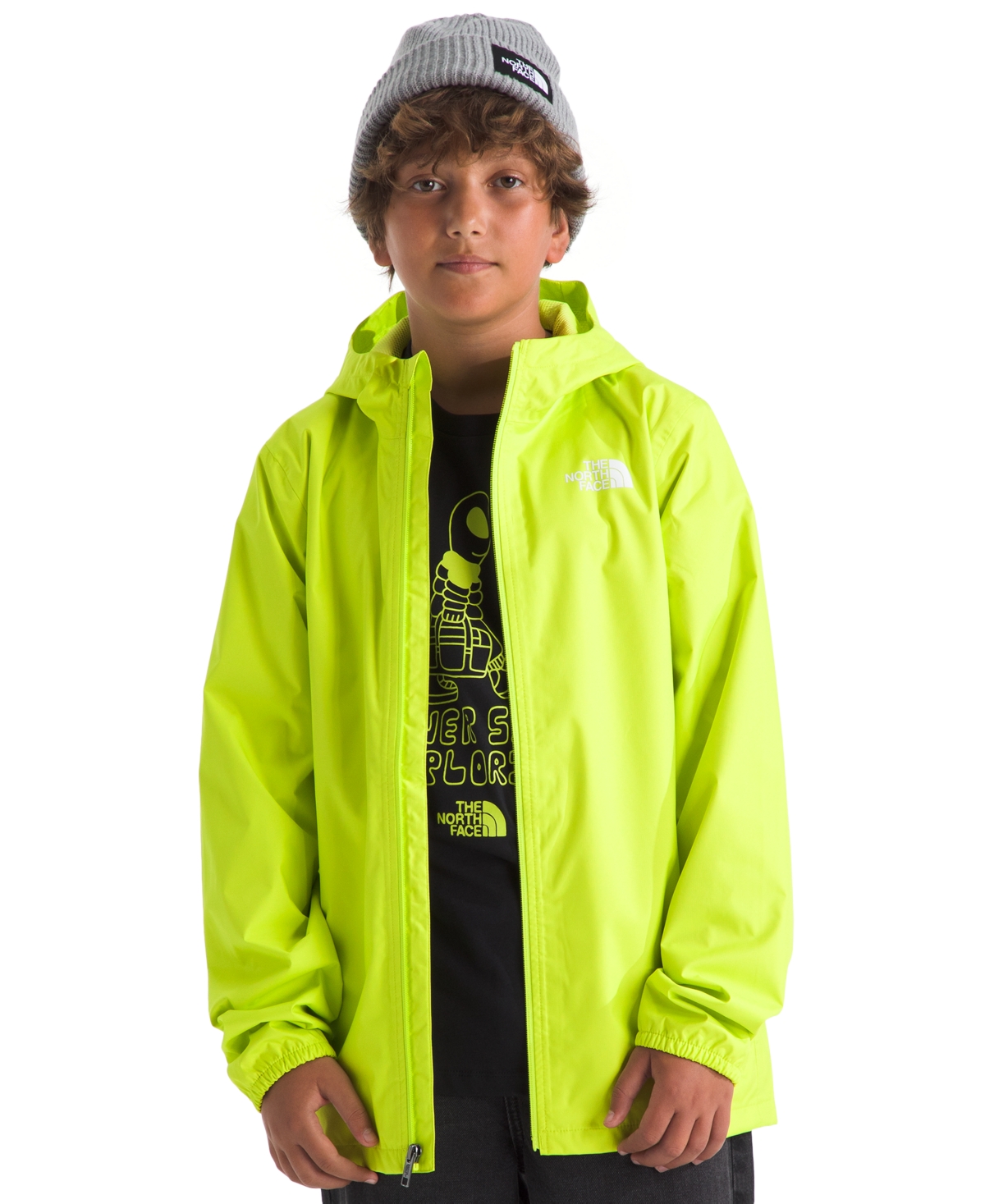 The North Face Boys' and Girls' 6-16 Zipline Rain Jacket