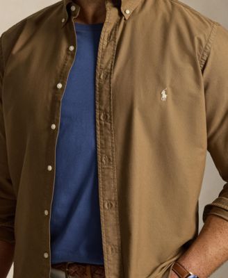 Men's Big & Tall Garment-Dyed Oxford Shirt