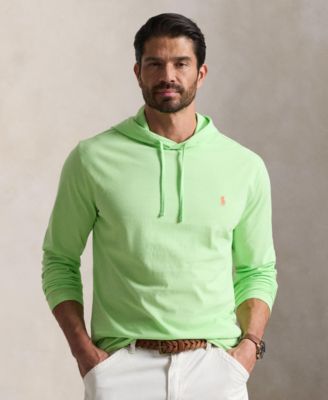 Men's Big & Tall Long-Sleeve Hooded T-Shirt