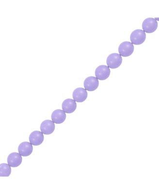 3-Pc. Green Jade, Lavender Quartz and Rose Quartz (6mm) Stretch Bracelet Set