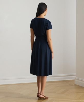 Women's V-Neck A-Line Dress