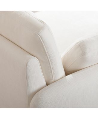 Streamdale Oversized Chenille Sofa Chair, Wide Seat Accent Chair, Modern Comfy Armchair